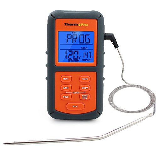 6927082801261 - THERMOPRO TP-06 DIGITAL PROBE OVEN & ROASTING THERMOMETER WITH TIMER FOR BBQ / GRILL / MEAT / KITCHEN FOOD COOKING