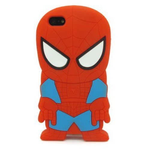 6927184177813 - IPHONE 6 CASE, MAXBOMI - 3D CUTE CARTOON MARVEL YANKEES JUSTICE TEAM NEW YORK SUPER HERO GANGS SPIDER AMAZING MAN SILICONE RUBBER CASE FOR IPHONE 6 4.7 INCH