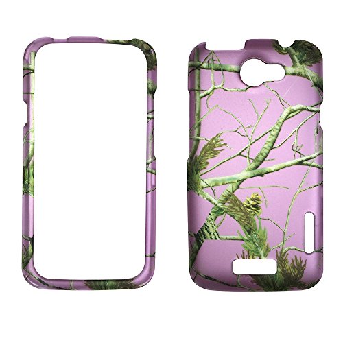 6930524067576 - 2D PINK CAMO PINEL HTC ONE X AT&T, HTC ONE X XL S720E CANADA (ROGERS) CASE COVER HARD PHONE CASE SNAP-ON COVER RUBBERIZED TOUCH FACEPLATES