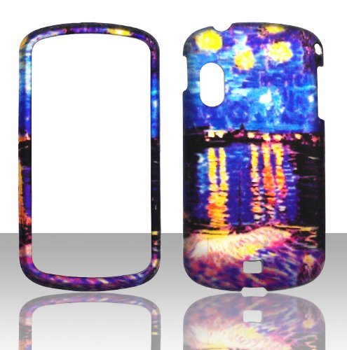 6930524304459 - SAMSUNG 2D PRETTY NIGHT CASE COVER HARD PHONE CASE SNAP-ON COVER RUBBERIZED TOUCH FACEPLATES FOR SAMSUNG STRATOSPHERE I405 VERIZON