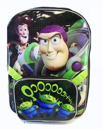 0693186273629 - DISNEY TOY STORY BACKPACK W/ LUNCH BAG (2 PCS SET) - FULL SIZE WOODY BUZZ BACKPACK