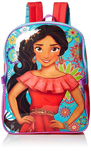 0693186410215 - DISNEY LITTLE GIRLS ELENA BACKPACK WITH LUNCH, BLUE, ONE SIZE