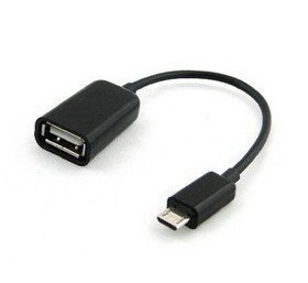 6932448228224 - C&E CNE28224 USB 2.0 A FEMALE TO MICRO B MALE ADAPTER CABLE MICRO USB HOST MODE OTG CABLE
