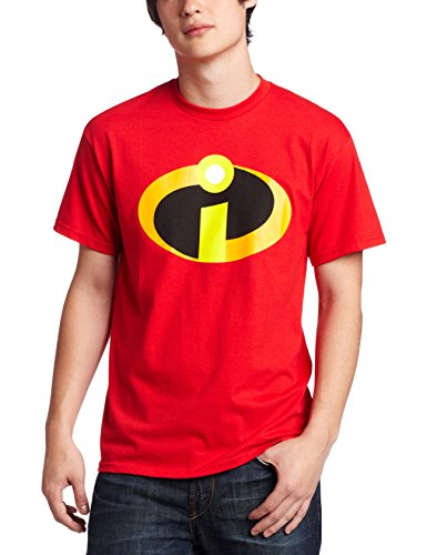 0693272721096 - MAD ENGINE MEN'S THE INCREDIBLES BASICON TEE, RED, MEDIUM