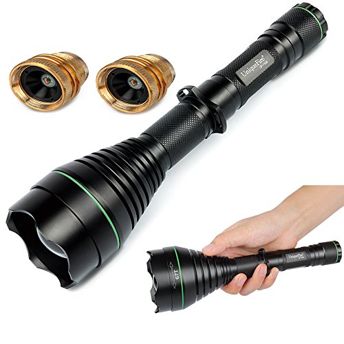 6933554959859 - UNIQUEFIRE NEW ARRIVEL UF1508 BLACK IR 940NM T67 67MM LENS INFRARED LIGHT NIGHT VISION FLASHLIGHT ADJUSTABLE FOCUS ZOOMABLE TORCH + 2X PILL FOR NIGHT HUTING
