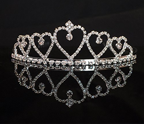 6934280016533 - ZO KID'S TIARA SILVER PLATED PARTY BIRTHDAY CROWN
