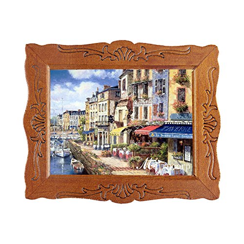 6935452204918 - 1/12 FINE SCALE MINIATURE PRINT OF DESOLATE WITH WOOD FRAMED FOR HOME DÉCOR