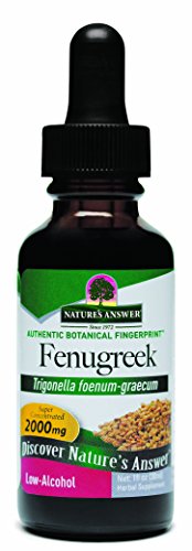 6935743160817 - NATURE'S ANSWER FENUGREEK SEED WITH ORGANIC ALCOHOL, 1-FLUID OUNCE