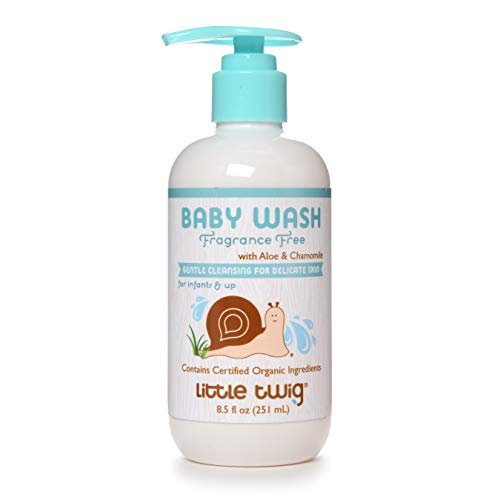 6935743167083 - LITTLE TWIG ALL NATURAL, HYPOALLERGENIC, EXTRA MILD BABY WASH, UNSCENTED, 8.5 FLUID OUNCE