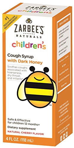 6935743168776 - ZARBEE'S NATURALS CHILDREN'S COUGH SYRUP WITH DARK HONEY - CHERRY, 4 FL .OUNCES