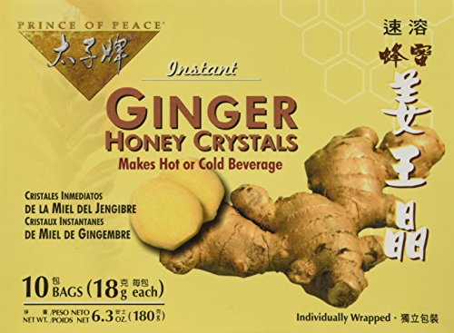 6935743196861 - PRINCE OF PEACE GINGER HONEY CRYSTALS -- 10 TEA BAGS