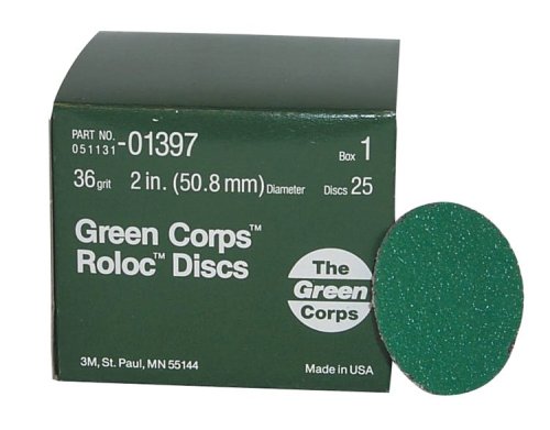 6935743341162 - 3M 01397 GREEN CORPS ROLOC GREEN DISC