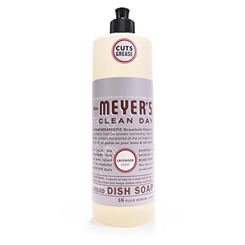 6935743488232 - MRS. MEYER'S CLEAN DAY DISH SOAP, LAVENDER, 16 OZ