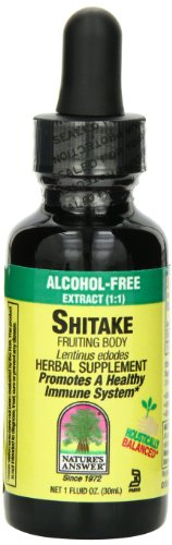 6935743499801 - NATURE'S ANSWER ALCOHOL-FREE SHIITAKE FRUITING BODY, 1-FLUID OUNCE