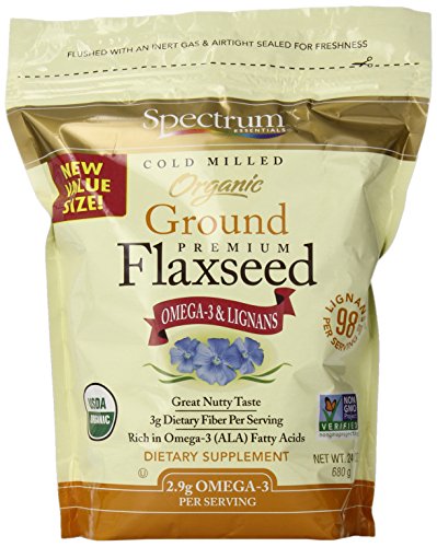 6935743691403 - SPECTRUM GROUND FLAXSEED, 24 OUNCE