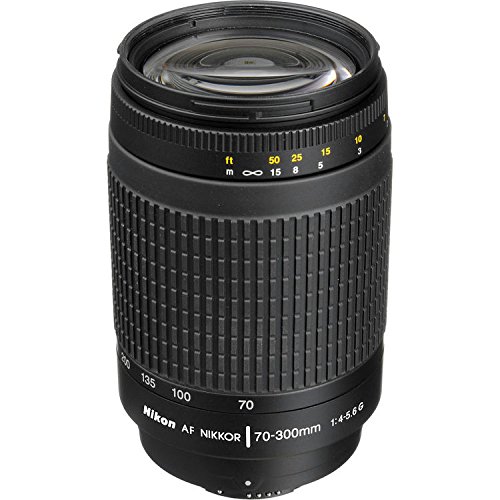 6935848281820 - NIKON 70-300 MM F/4-5.6G ZOOM LENS WITH AUTO FOCUS FOR NIKON DSLR CAMERAS (CERTIFIED REFURBISHED)