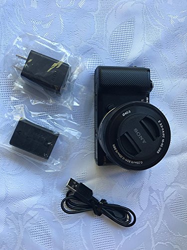 6935854855855 - SONY ALPHA A5000 MIRRORLESS CAMERA WITH 16-50MM RETRACTABLE OSS LENS, BUILT-IN WI-FI AND NFC, 1080P VIDEO AND 3 TILTABLE TOUCHSCREEN (BLACK)