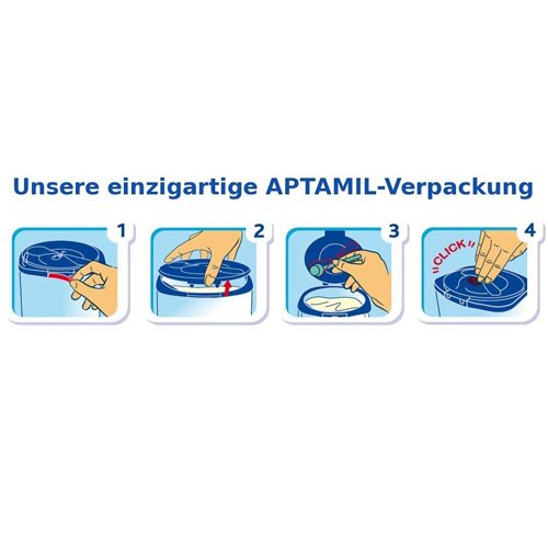 6937418215983 - APTAMIL PRE 4 X 800 G PACKUNG ,ANFANGSMILCH PULVER ,MILUPA