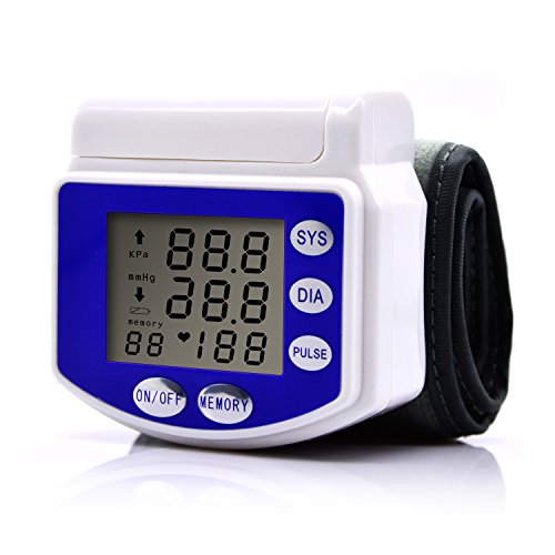 6937882759204 - BEYOUNG A01 HOME WRIST BLOOD PRESSURE MONITOR FULLY AUTOMATIC WRIST STYLE DIGITAL PULSE MONITOR, LARGE LCD SCREEN FOR FAST, ACCURATE AND CLEAR READINGS, COMES WITH CARRYING CASE (ALSO FUNCTION AS A BOLSTER)
