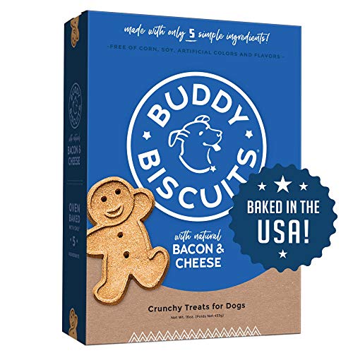 0693804122001 - CLOUD STAR BUDDY BISCUITS DOG TREATS BACON AND CHEESE FLAVOR BOXES