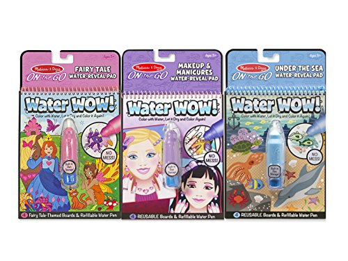 0693892903902 - MELISSA & DOUG ON THE GO WATER WOW BUNDLE FAIRY TALE, MAKEUP & MANICURES AND UNDER THE SEA