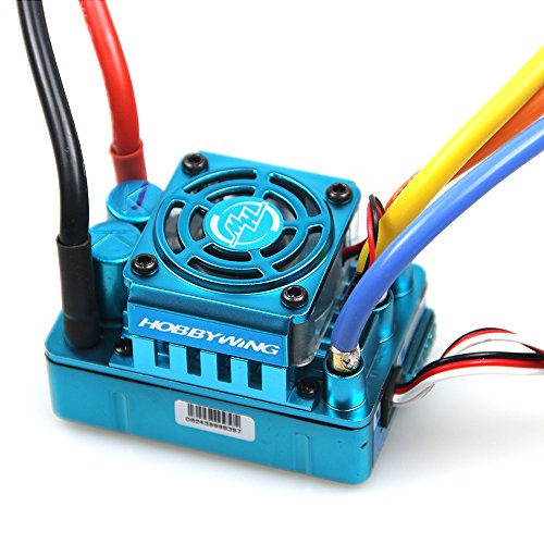6938994408240 - HOBBYWING-XERUN-SCT-PRO 120A SENSORED RC BRUSHLESS ESC SPEED CONTROL BLUE FOR DC NEW 1/10 AND 1/8 SHORT COURSE - BLUE,GET FUNSHOBBY DECAL