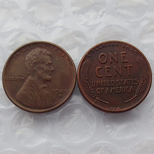 6939402237742 - 1909 VDB AND 1909 S VDB LINCOLN ONE CENTS COPY COINS