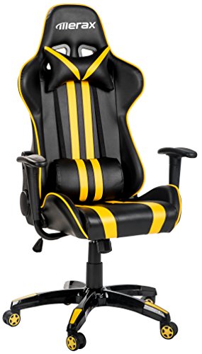 6940535952143 - MERAX® RACING STYLE GAMING CHAIR EXECUTIVE SWIVEL LEATHER COMPUTER OFFICE CHAIR