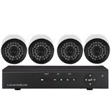 6941377702293 - 4CH SECURITY DVR KIT 'BLIZZARD II' - 4X IP66 OUTDOOR CAMERAS, NIGHT VISION, 0 LUX, HDMI SUPPORT, NETWORK + MOBILE SUPPORT
