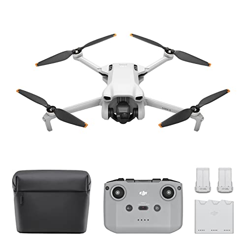 6941565949929 - DJI MINI 3 FLY MORE COMBO - LIGHTWEIGHT AND FOLDABLE MINI CAMERA DRONE WITH 4K HDR VIDEO, 38-MIN FLIGHT TIME, TRUE VERTICAL SHOOTING, AND INTELLIGENT FEATURES