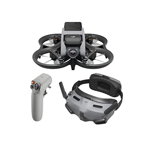 6941565953537 - DJI AVATA EXPLORER COMBO - FIRST-PERSON VIEW DRONE WITH CAMERA, UAV QUADCOPTER WITH 4K STABILIZED VIDEO, SUPER-WIDE 155° FOV, EMERGENCY BRAKE AND HOVER, INCLUDES NEW RC MOTION 2 AND GOGGLES INTEGRA
