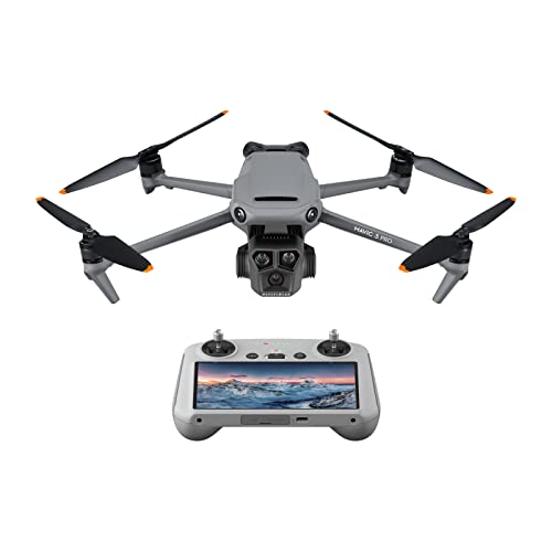 6941565956934 - DJI MAVIC 3 PRO WITH DJI RC (SCREEN REMOTE CONTROLLER), FLAGSHIP TRIPLE-CAMERA DRONE WITH 4/3 CMOS HASSELBLAD CAMERA, 43-MIN FLIGHT TIME, AND 15KM HD VIDEO TRANSMISSION, FOR PRO AERIAL PHOTOGRAPHY