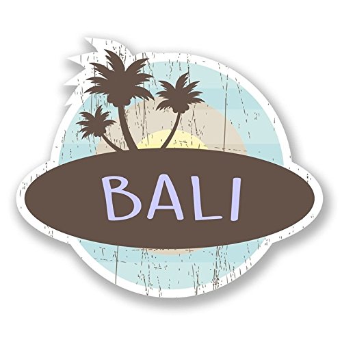 0694157134734 - BALI VINYL DECALS STICKERS (TWO PACK!!!)|CARS TRUCKS VANS WALLS LAPTOPS|PRINTED COLOR|2-4 IN DECALS|KCD567