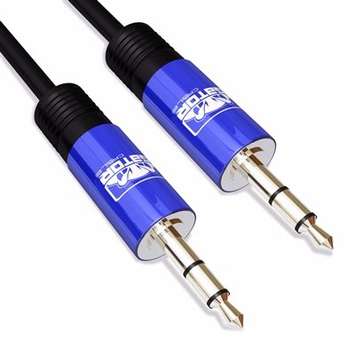 0694157847818 - GATOR CABLE AUX BLUE - 6 FEET