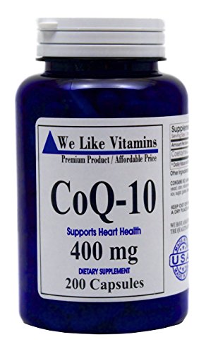 0694157997339 - PURE COQ10 400MG 200 CAPSULES MAX STRENGTH BEST VALUE - ANTIOXIDANT CO Q 10 HIGH ABSORPTION COENZYME FOR A HEALTHY HEART