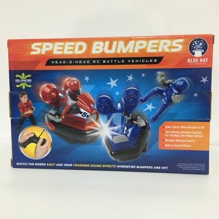 0694202315446 - BLUE HAT TOY CO SPEED BUMPER RC CARS
