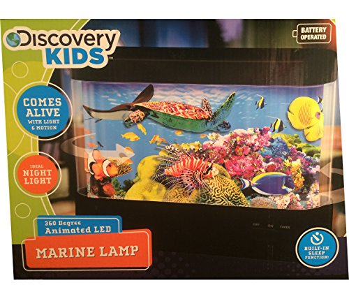 Discovery LED Tropical Lamp Night Light Fish Tank 360 degree Animated 