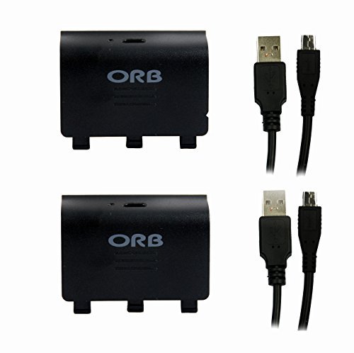 6942949012857 - ORB DUAL CONTROLLER CHARGE AND PLAY BATTERY PACK (XBOX ONE)
