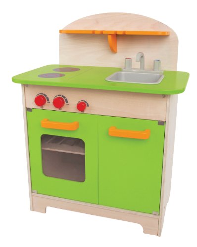 6943478004658 - HAPE - PLAYFULLY DELICIOUS - GOURMET KITCHEN IN GREEN - PLAY SET