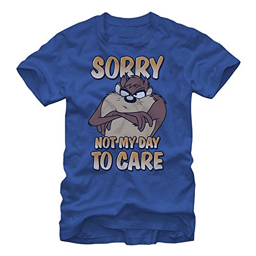 0694395317562 - LOONEY TUNES - CLASSIC TAZ  SORRY NOT MY DAY TO CARE DESIGN ARTWORK: ONLY ON FRONT X-LARGE