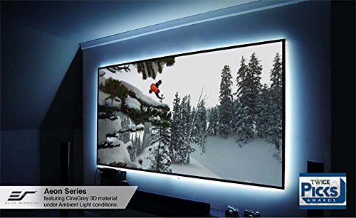 6944901109629 - ELITE SCREENS AEON, 120-INCH 16:9, 4K HOME THEATER FIXED FRAME EDGE FREE BORDERLESS PROJECTION PROJECTOR SCREEN, AR120WH2