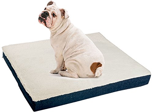 6945050679896 - 【NEW PRODUCT FOR PROMOTION】MERAX PET BED PET DENIM MATTRESS DELUXE DOG BED MEMORY FOAM PET BED