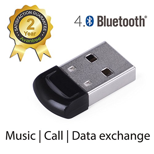 6945624901453 - AVANTREE BLUETOOTH 4.0 USB DONGLE ADAPTER FOR PC WITH IVT BLUESOLIEL, SUPPORT WIN 10 WIN 7 WIN 8 XP VISTA PLUG AND PLAY FOR WIN 7 PLUS, 2 YEAR WARRANTY - DG40S