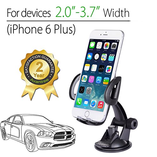 6945624922328 - CAR MOUNT, AVANTREE AUTO-SMART 360 ROTATE UNIVERSAL CELL PHONE HOLDER FOR IPHONE 6 PLUS 5 5S 5C 4S SAMSUNG GALAXY S6 S5 S4 S3 NOTE 4 3 NEXUS 7 -081