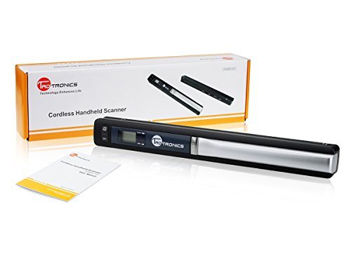 6950639103761 - TAOTRONICS® HANDHELD MOBILE DOCUMENT PORTABLE SCANNER 900DPI COLOR & MONO (FOR BUSINESS, PHOTO, PICTURE, RECEIPTS, BOOKS, JPG / PDF FORMAT SELECTION, MICRO SD CARD REQUIRED BUT NOT INCLUDED)