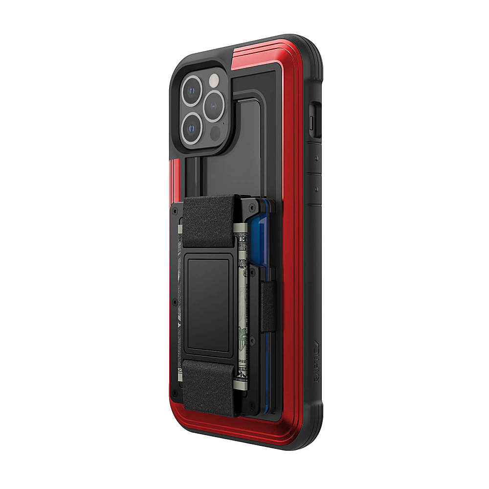 6950941490764 - RAPTIC - SHIELD WALLET FOR IPHONE 12 PRO MAX - RED