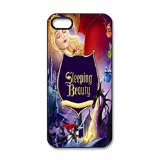 6952525804028 - SLEEPING BEAUTY DESIGN FOR APPLE IPHONE 5 CASE,FASHION CUSTOM SKIN TPU RUBBER COVER CASE FOR IPHONE 5S CASE -BLACK