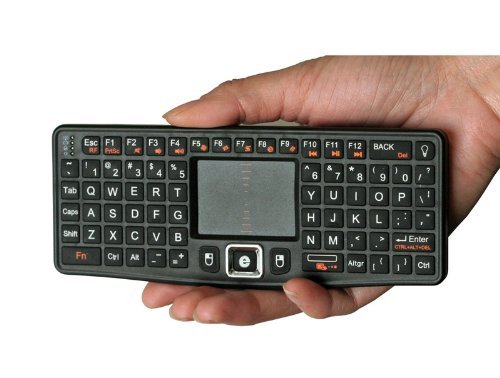 6952917707012 - RII II TOUCH N7 2.4 GHZ MINI WIRELESS KEYBOARD TOUCHPAD FOR PC, HTPC, APPLE, XBOX360, WII, PS3
