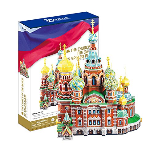 6952979865880 - THINKMAX 3D PUZZLE THE CHURCH OF THE SAVIOUR ON SPILLED BLOOD - SAINT PETERSBURG