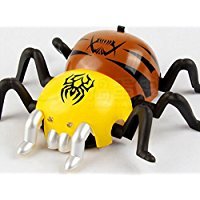 6952986291009 - EMOREFUN WALL CLIMBING CAR RADIO REMOTE CONTROL MINI INFRARED RC SPIDER TOY RACING CAR USB RECHARGEABLE VEHICLE TOY FOR CHILDREN KIDS GIFT YELLOW